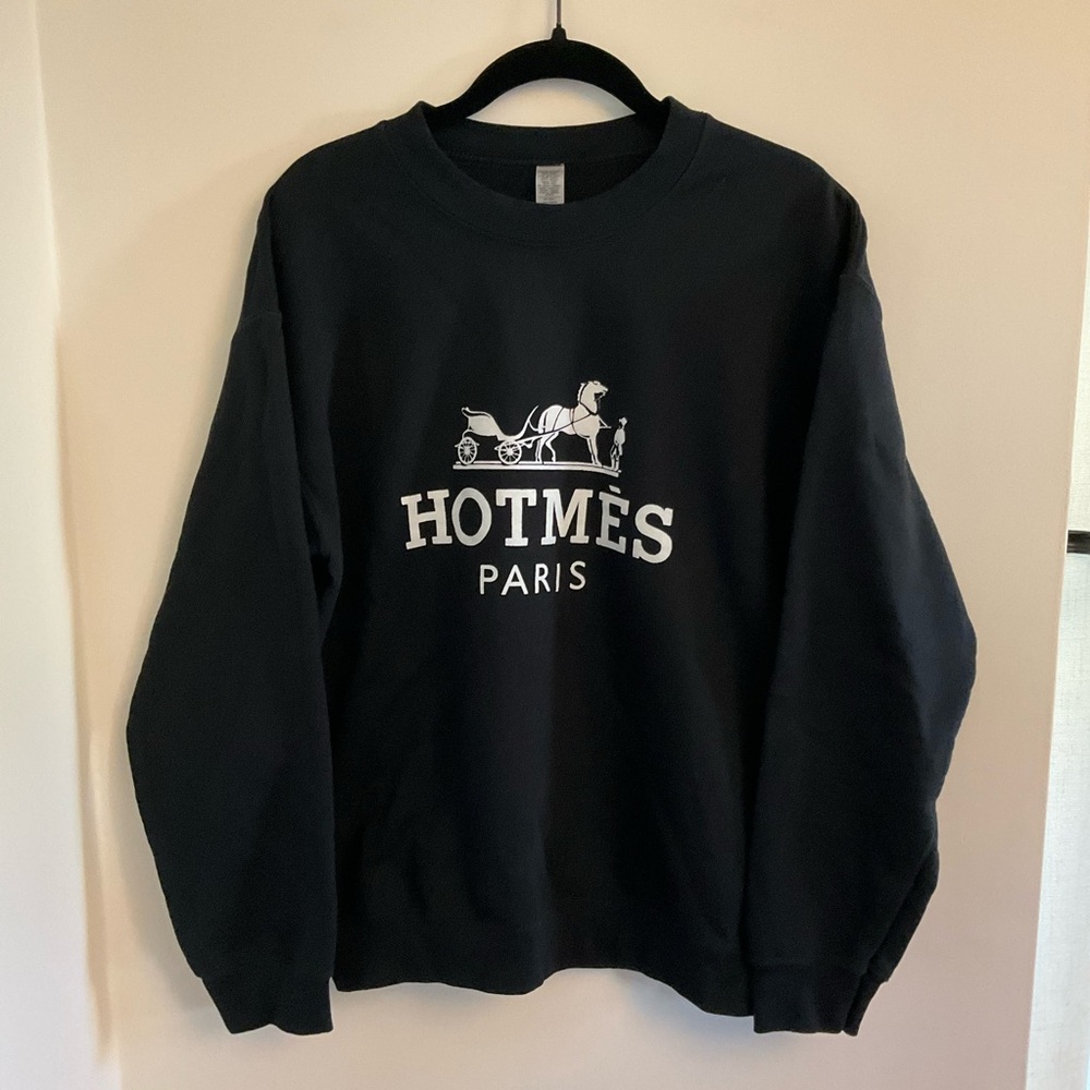 Unisex HotMess Black Sweatshirt